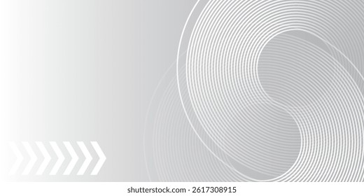 Abstract circle and clean light box space vector design background simple abstract modern