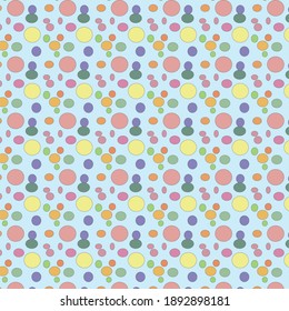 Abstract circle color full pattern vector 