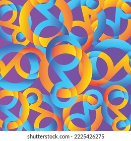 abstract circle colorful background vector illustration