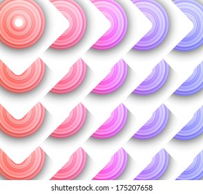 abstract circle colorful design