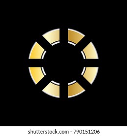 abstract circle company logo