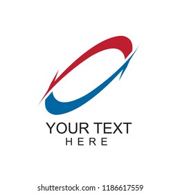 Abstract Circle Connectivity Color Symbol Vector Creative Logo