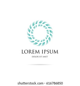Abstract circle corporate logo
