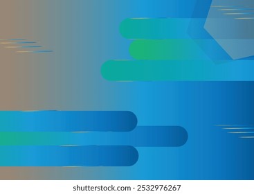 Abstract circle creative geometric illusion background art
