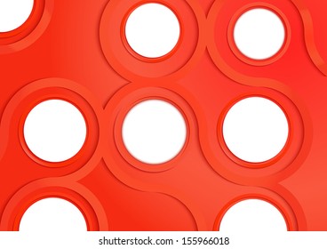 Abstract circle and curve line background, VECTOR, EPS10