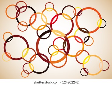 Abstract circle design