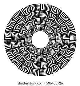 Abstract circle design element.  Vector illustration.