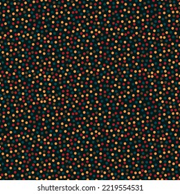 Abstract circle design elements background. Tribal boho ornament wallpaper. Dotted confetti seamless poster