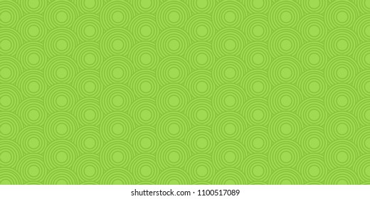 Abstract circle design green background Vector.