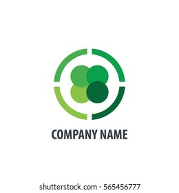Abstract Circle Design Logo for Community or Company