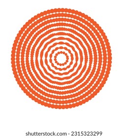 abstract circle design or minimalist image