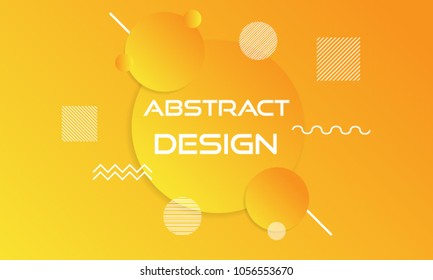 Abstract circle design, modern geometric background,poster and borchure, flyer, template, vector illustration