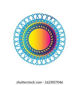 Abstract circle design. vector illustration.