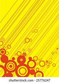 Abstract circle design, vector series.