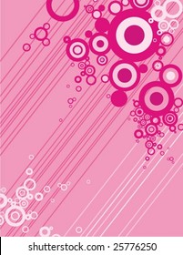 Abstract circle design, vector series.