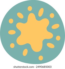 Círculo Abstractas Doodle Ilustración vectorial
