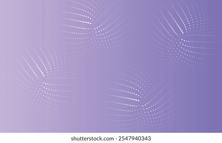 abstract circle dots purple background. Modern geometric dot art design for background needs