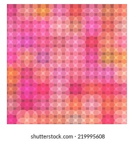 Abstract circle dots vector  geometric pattern