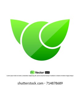 abstract circle fin template