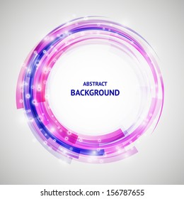 Abstract circle frame pattern for your design and business presentations