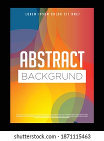 
Resumen de fondo geométrico de círculo. composición de formas dinámicas. Fondo colorido con forma redondeada. Frío de coloridas cubiertas creativas, plantillas, carteles, carteles, folletos.