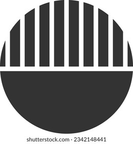 Resumen Geométrico del círculo, elemento decorativo