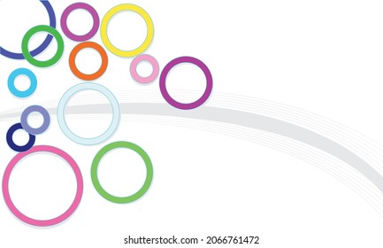 Abstract circle geometric pattern design and background. Use for modern designs, covers, templates, decorated, brochures, flyers.