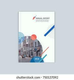 Abstract circle geometric pattern design and background. Use for modern design, cover, template, decorated, brochure, flyer.