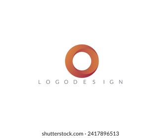 abstract circle in gold are suitable for logo and icon.