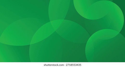Abstract Circle Green Lineart Gradient Background Template Wallpaper