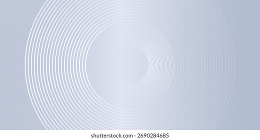 Abstractas círculo de color gris degradado con líneas dinámicas círculo. Proyecto gráfico moderno para Anuncio, telón de fondo, invitación, presentación, folleto. Diseño gráfico moderno. Vector. EPS10
