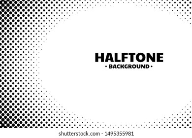 Abstract Circle Halftone Gradient Background. modern look.