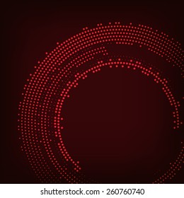 Abstract circle halftone  vector illustration Eps10 illustration