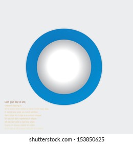 Abstract Circle icon.