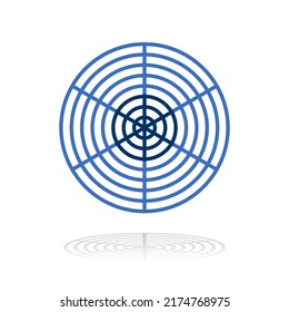 Abstract Circle Icon. Element for Design. Vector Art.