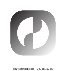 abstract circle icon vector template illustration logo design