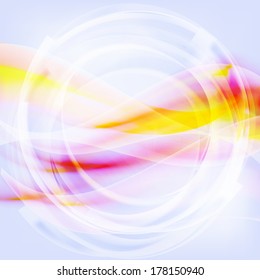 Abstract circle light background
