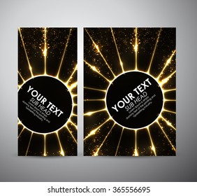 Abstract circle light digital. Graphic resources design template. Vector illustration