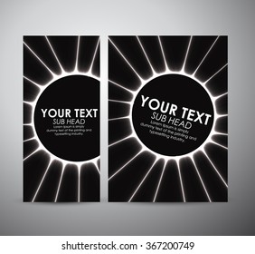 Abstract circle light digital. Graphic resources design template. Vector illustration
