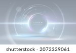 Abstract circle light effect background