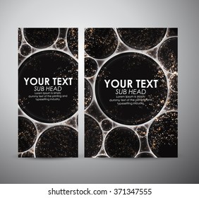 Abstract circle light. Graphic resources design template. Vector illustration