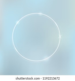 Abstract circle light holidays background
