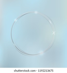Abstract circle light holidays background