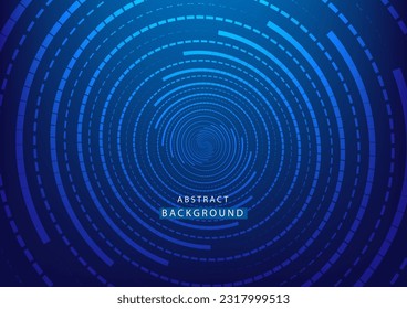 Resumen de la línea circular azul fondo alta tecnología. Tecnología de concepto, innovación, big data, Ai, red, negocios, moderno, en línea, financiero, global rápido
sistema
