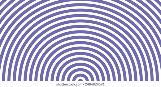 Abstract circle line stripes or lines design. Optical art. Vector