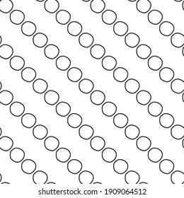 Abstrakte Kreislinie, Vektorgrafik Nahtlose Muster, Hintergrund-Design-Bildschirmhintergrund