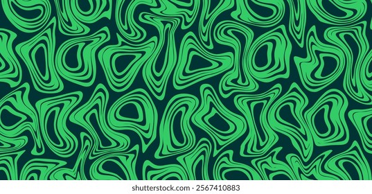 Abstract circle liquid on green background. vector illustration wallpaper, banner, flyer, poster, banner, brochure