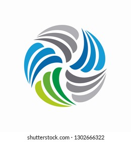 Abstract Circle Logo