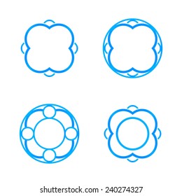 Abstract circle logo 
