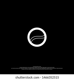 abstract circle logo business. technology logo badge. creative element design concept